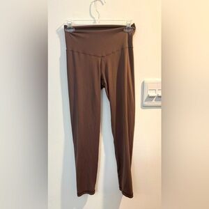 Brown High-Waisted Aerie Leggings